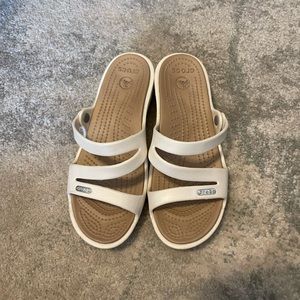 Croc sandals